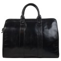 Сумка дорожкая кожаная BUFFALO BAGS M8566A черная