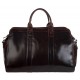 Сумка дорожкая кожаная BUFFALO BAGS M8566c коричневая