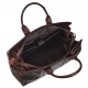 Сумка дорожкая кожаная BUFFALO BAGS M8566c коричневая