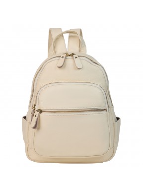 Кожаный женский рюкзак BUFFALO BAGS M172beige