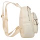 Кожаный женский рюкзак BUFFALO BAGS M172beige