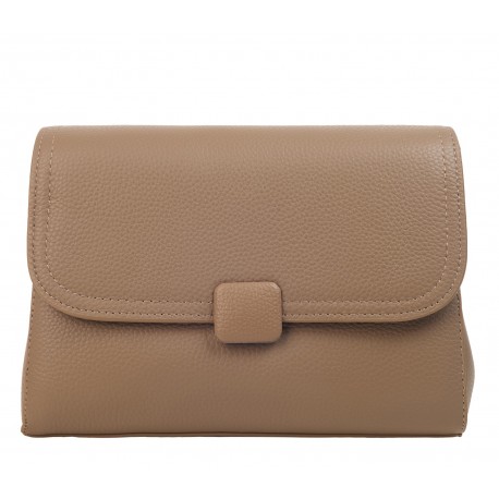 Сумка женская из натуральной кожи MB2206taupe