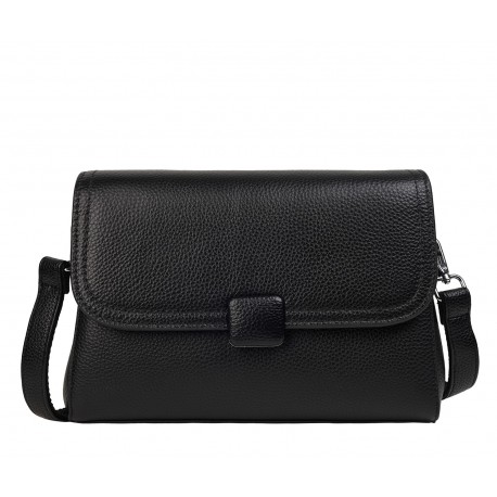 Сумка женская из натуральной кожи MB2206black