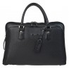 Портфель мягкий кожа KARYA 2237-45 черный
