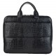 Портфель кожаный KARYA 0893-53 черный кроко