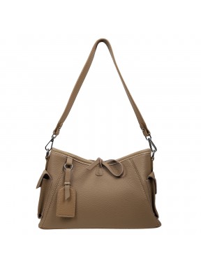 Сумка женская из натуральной кожи MB2208taupe