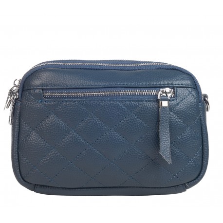 Сумка женская из натуральной кожи MB605blue