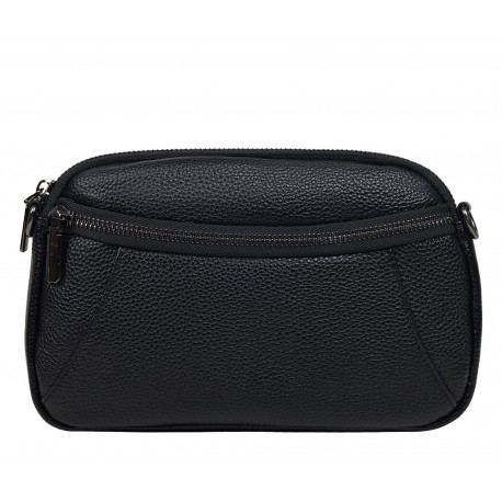 Сумка женская из натуральной кожи MB7270black