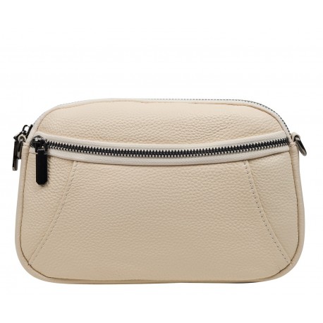 Сумка женская из натуральной кожи MB7270beige