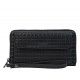 Клатч мужской кожа KARYA 0707-088 черное тиснение