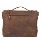 Портфель мягкий кожаный KARYA 0306-31 коричневый нубук