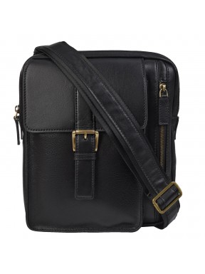 Барсетка мягкая Tony Bellucci 5065-101 черный гладкий