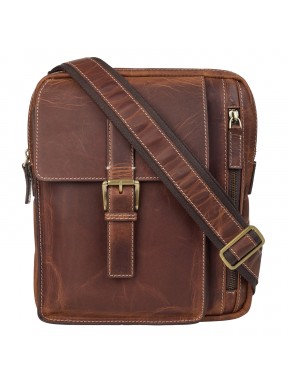 Барсетка мягкая Tony Bellucci 5065-07 рыжий нубук