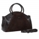 Сумка женская кожаная Desisan 6116-09 шоколад флотар