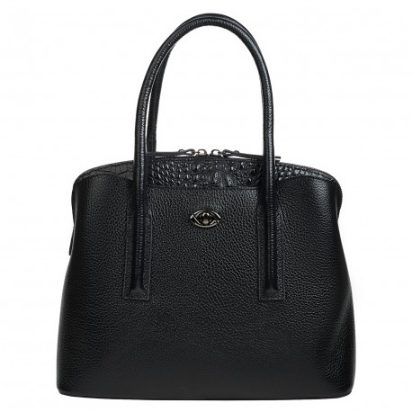 Сумка женская кожа Desisan 590-011 черный флотар