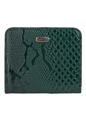 Кошелек женcкий кожаный CANPEL 718-414 светло-зеленый лак