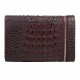 Кошелек женский кожа Desisan 154-3039 бордо кроко