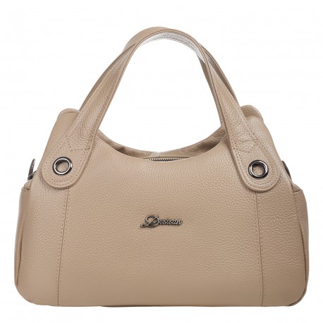 Сумка женская кожаная Desisan 850-283 капучино