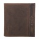 Портмоне-зажим мужское кожа KARYA 0940-34 коричневый нубук