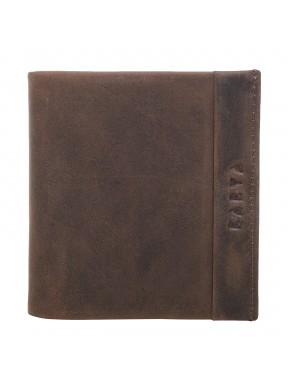 Портмоне-зажим мужское кожа KARYA 0940-34 коричневый нубук