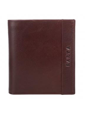 Портмоне-зажим мужское кожа KARYA 0940-614 шоколад