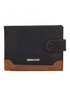 Портмоне мужское кожа KARYA 0478-31 коричневый нубук