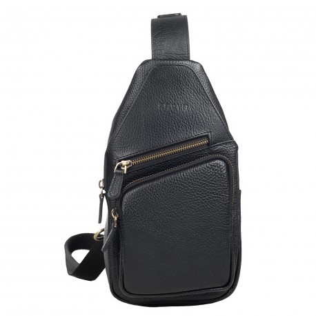 Барсетка мягкая кожа KARYA 0537-45 черный флотар