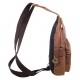 Сумка-рюкзак через плечо кожа KARYA 0537-32 коричневый нубук