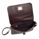 Сумка маленькая кожаная KARYA 5076-243 бордо