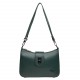 Сумка кожаная KARYA 5085-030 зеленая