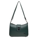 Сумка кожаная KARYA 5085-030 зеленая