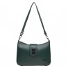 Сумка кожаная KARYA 5085-030 зеленая