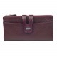 Кошелек женcкий кожаный CANPEL 2021-72 бордо