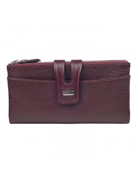 Кошелек женcкий кожаный CANPEL 2021-72 бордо