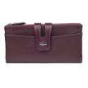 Кошелек женcкий кожаный CANPEL 2021-72 бордо