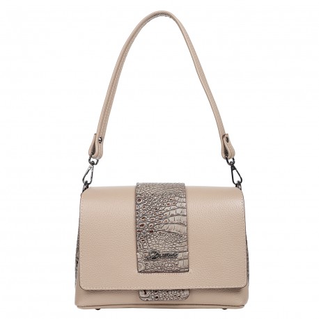 Сумка женская кожа Desisan 2050-283 тауп