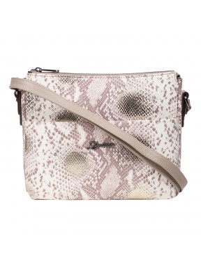 Сумка женская кожа Desisan 3015-755 золотистая змея