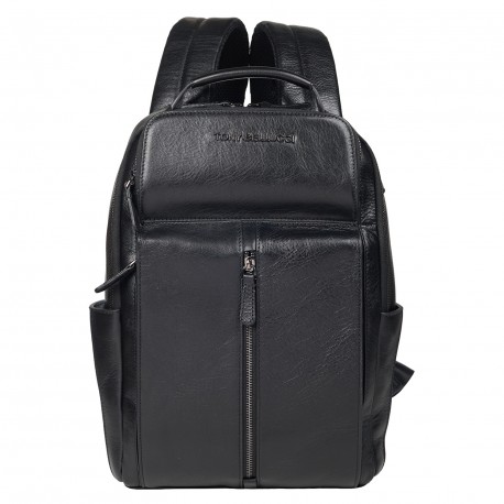 Рюкзак кожаный TONY BELLUCCI 5272-101 черный гладкий