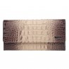 Кошелек женский кожа Desisan 150-830 бежевый кроко