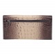 Кошелек женский кожа Desisan 150-830 бежевый кроко