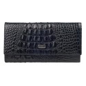 Кошелек женcкий кожа CANPEL 2036-466 черно-красный кроко