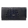 Кошелек женcкий кожа CANPEL 2036-466 черно-красный кроко