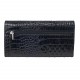 Кошелек женcкий кожа CANPEL 2036-466 черно-красный кроко