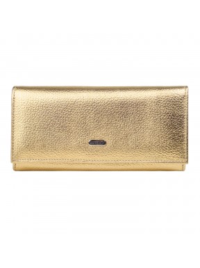Кошелек женcкий кожа CANPEL 2036-497 золото флотар