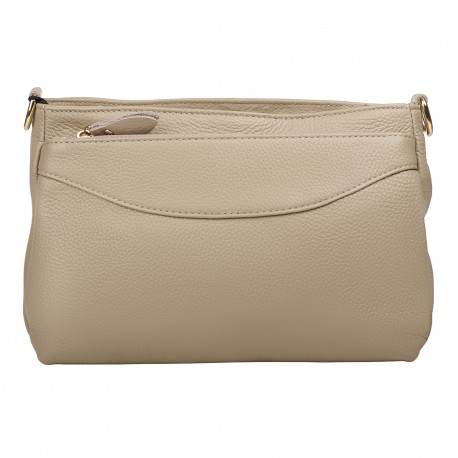 Сумка женская из натуральной кожи MB651ltaupe