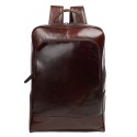 Кожаный рюкзак BUFFALO BAGS M8110C коричневый гладкий