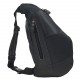Кожаный рюкзак через плечо BUFFALO BAGS M8260A черный