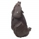 Кожаный рюкзак через плечо BUFFALO BAGS M8260C коричневый нубук