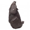 Кожаный рюкзак через плечо BUFFALO BAGS M8260C коричневый нубук
