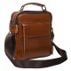 Мужская кожаная сумка через плечо BUFFALO BAGS M369C-1 коричневая